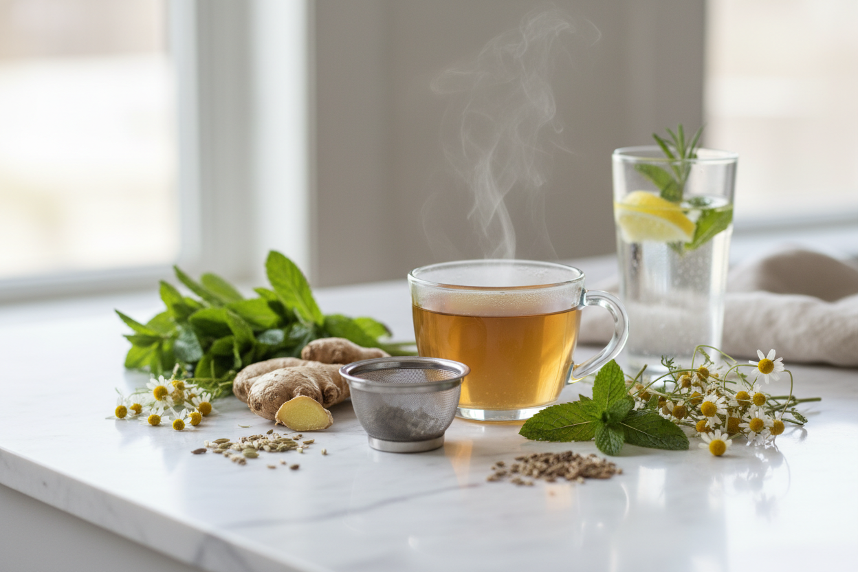 Natural Remedies to Relieve Gas and Bloating Quickly and Effectively