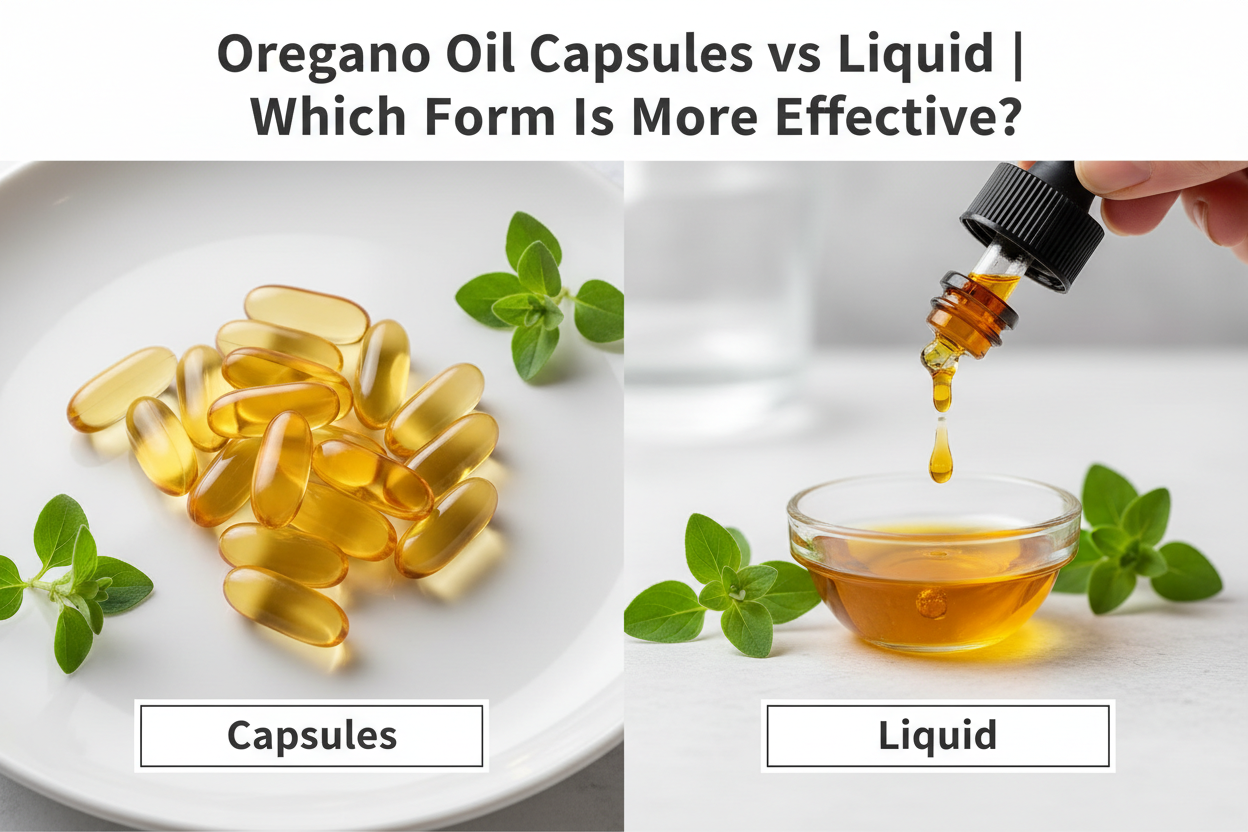 Oregano Oil Capsules vs Liquid Which Form is More Effective for You