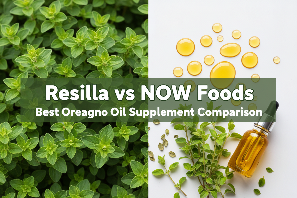 Resilia or NOW Foods Oregano Oil: A Comprehensive Comparison of Benefits and Effectiveness