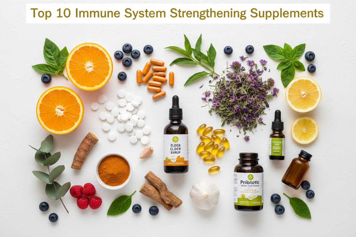 Top 10 Immune System Strengthening Supplements You Should Consider
