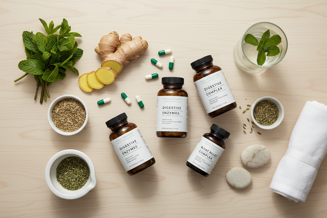 Top Natural Supplements to Relieve Bloating Fast