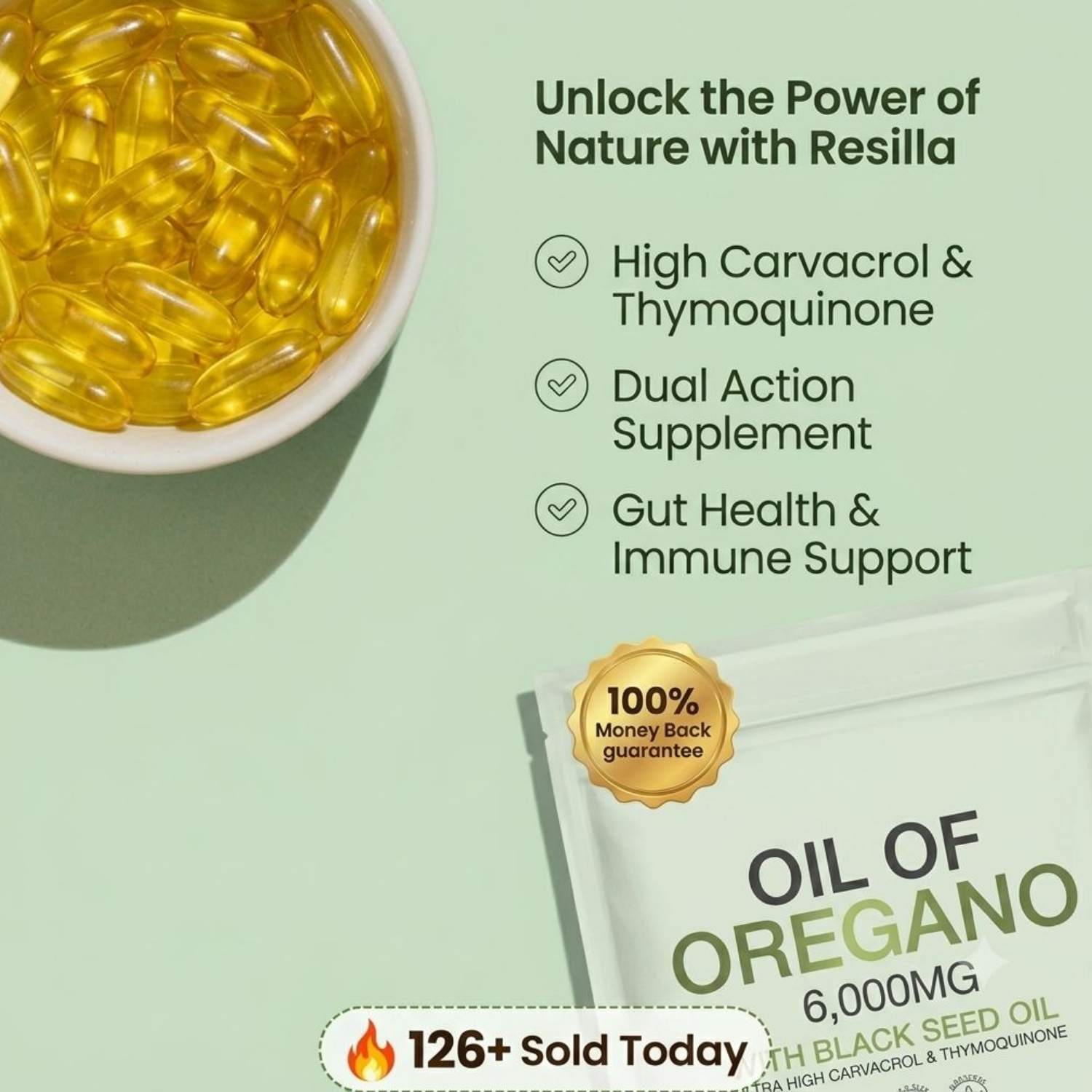 Anti-Inflammation Oil Of Oregano Softgels