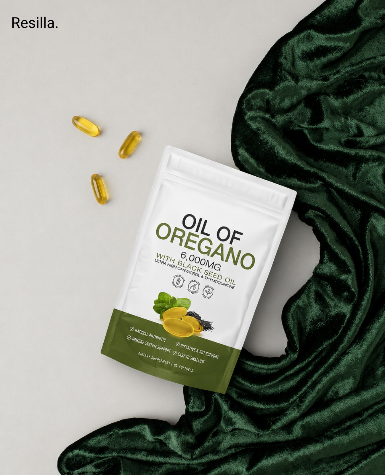 Anti-Inflammation Oil Of Oregano Softgels