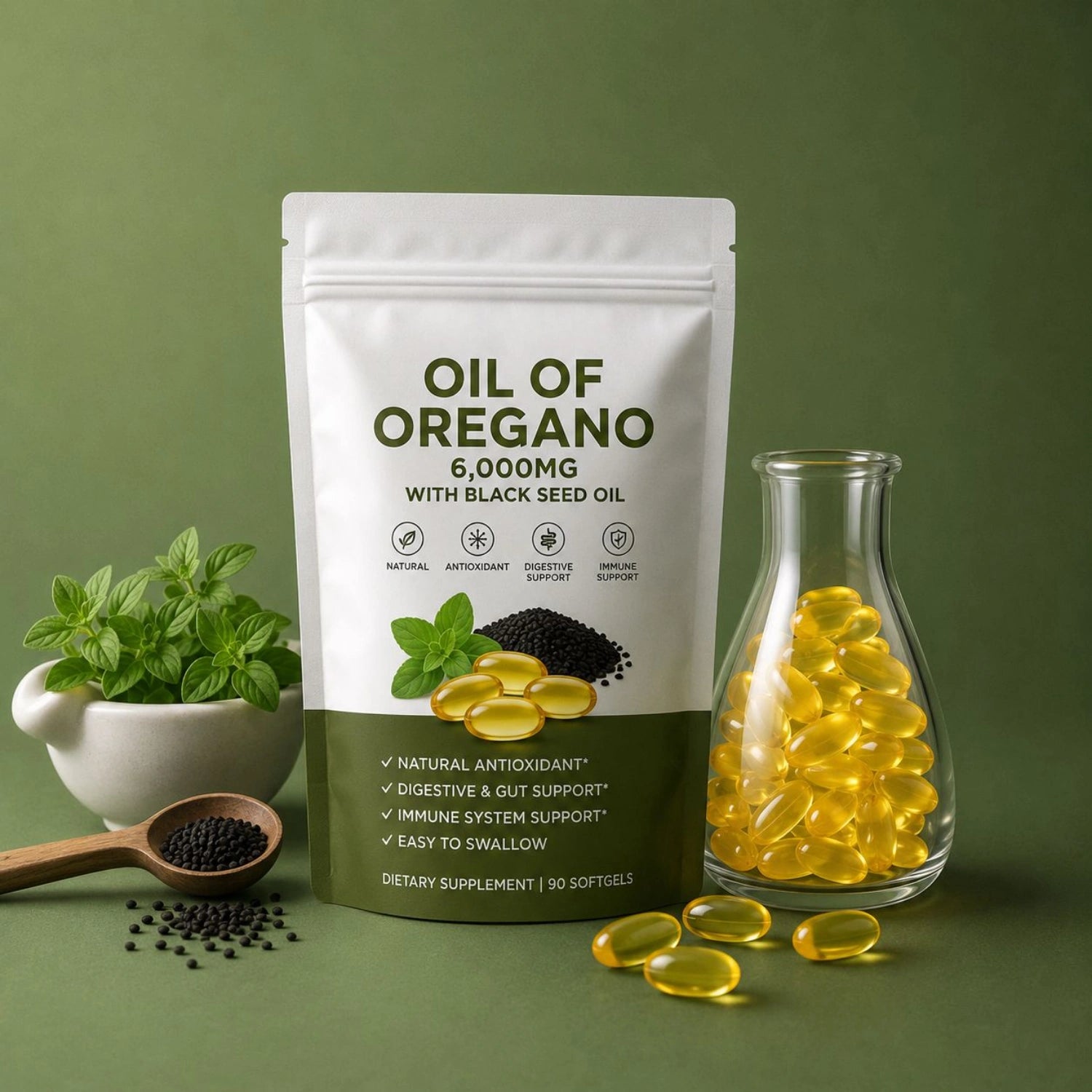 Anti-Inflammation Oil Of Oregano Softgels